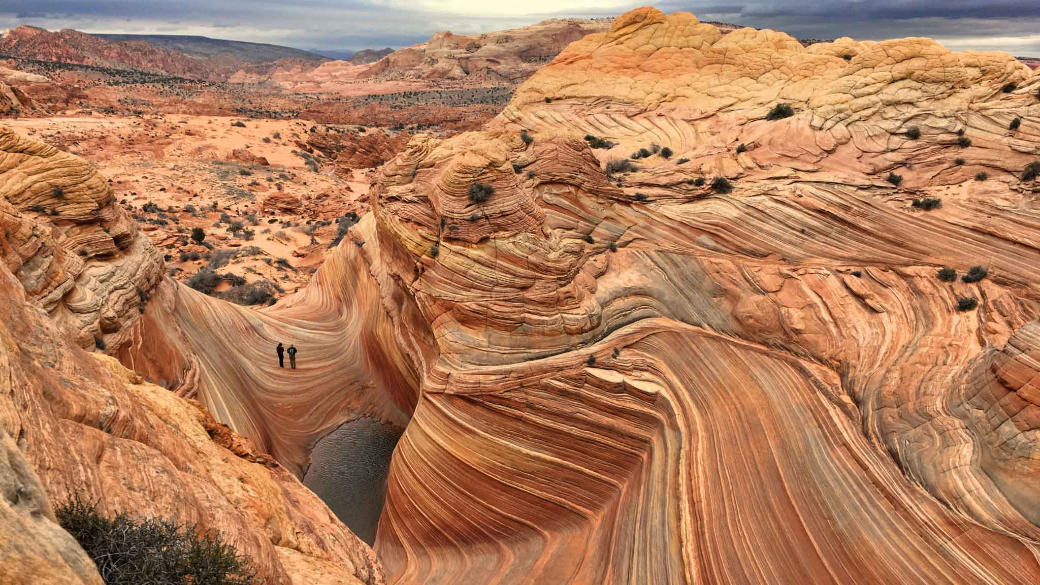 The Wave - Arizona : une Vague sculptée dans la Pierre - alu-mette